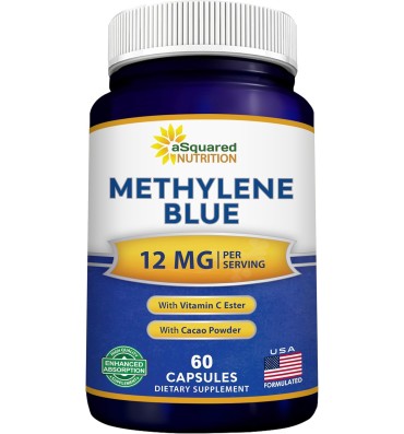 Azul de Metileno grado Farmacéutico 12 mg. 60 caps