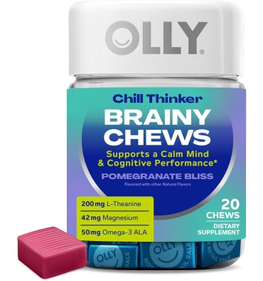 Thinker Brainy Cognitivo Chill sabor Granada. 20 Chews