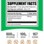 Bulksupplements, Extracto de Ashwagandha en Polvo. 100, 250, 500 y 1000 mg