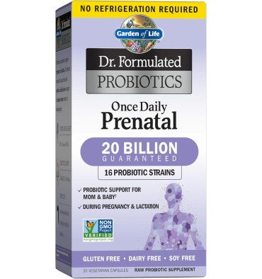 Probióticos Prenatal 20 billones. 30 Vcaps