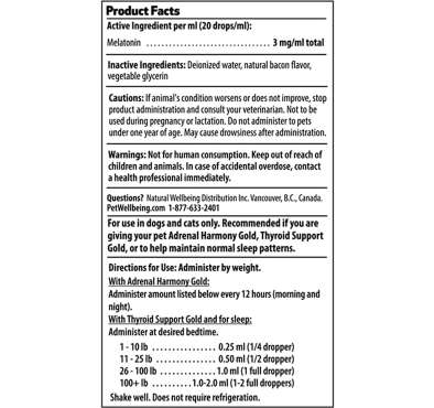 Melatonina líquida para Perros y Gatos. 59 ml.