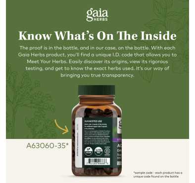 Gaia Herbs, Raíz de Ashwagandha. 30 cápsulas líquidas