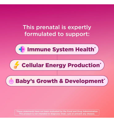 OLLY, Prenatal Essential, Multivitáminico sabor Limón Raspberry. 60 y 84 gomitas
