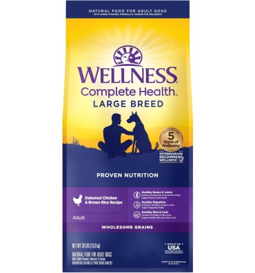 Alimento Natural para Perro Adulto, raza Grande, Pollo, Salmon Arroz. 2 opciones