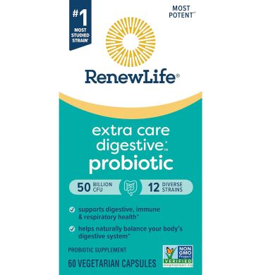 Probióticos Ultimate Flora Cuidado Extra 50 billones. 60 vcaps