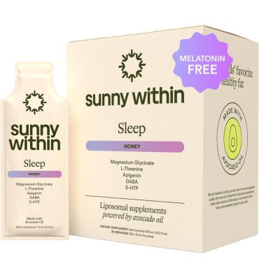 Sleep, Melatonin Free with Magnesium Glycinate. 30 pack