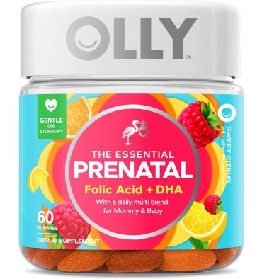 Multivitáminico Prenatal en Gomitas sabor Sweet Citrus. 60 gomitas