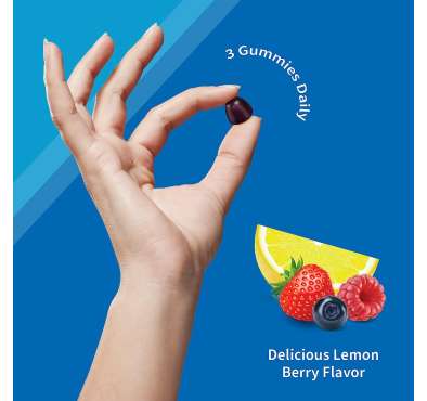 Multivitamínico para Hombre y Zinc Berries. 90 gomitas