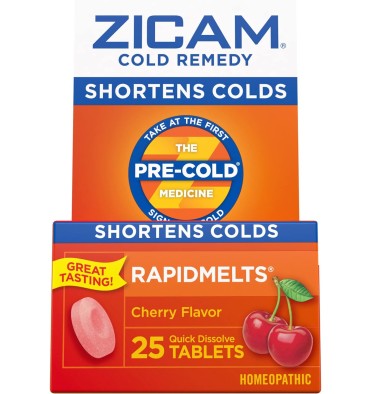 Coldremedy Rapidmelts. 5 sabores