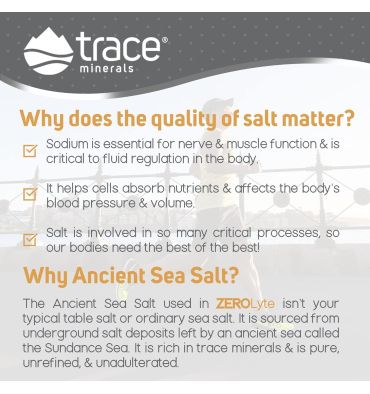 ZeroLyte Electrolitos sin Azúcar sabor Cíticos Salados. 30 sobres