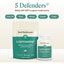 "5 Defenders Immune Strength"; Mezcla de Hongos Orgánicos