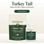 "Immune Support"; Extracto de Hongo Turkey Tail Orgánico. 4 opc