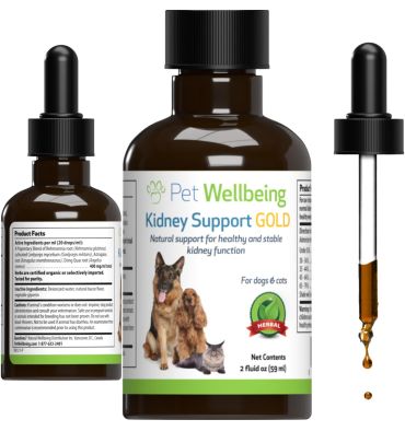 Soporte Renal Gold para Perros y Gatos. 2 oz.