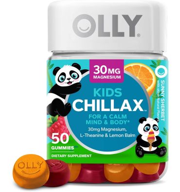 Gomitas Chillax para Niños sabor sorbete. 50 Gummies