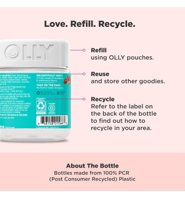 Olly, Multivitamínico para Mujer Adolescentes apoyo sistema Inmune. 2 opc.