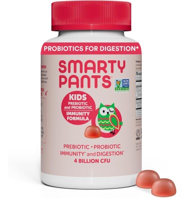 Prebióticos y Probióticos fórmula Inmmunidad para Niños. 60 Gomitas