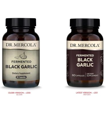 Fermented black garlic Extract capsules/ Cápasulas de Extracto de ajo negro  fermentado
