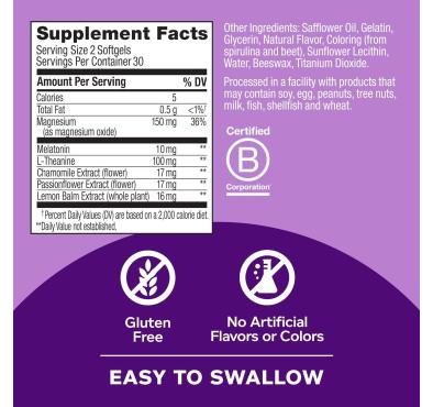 Ultra Sleep 10 mg Melatonina, 60 cáps blandas