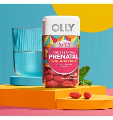 Multivitamínico Prenatal con DHA en cápsulas blandas