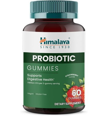 Probióticos Veganos en Gomitas sabor Fresa (3 bill) . 60 gomitas
