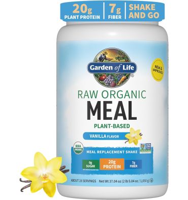 Raw Meal Alimento Completo sabor Vainilla. 1,050 gr.