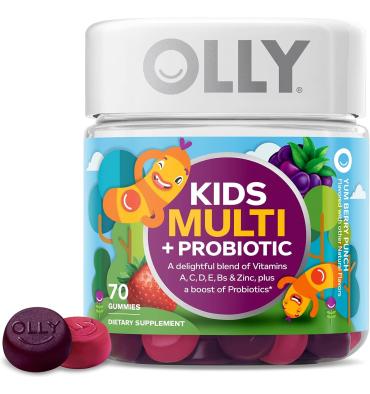 Probióticos para Niños Yum Berry Punch sabor Berries. 100 Gummies