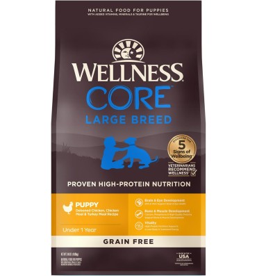 Alimento para Cachorro raza Grande, sin Granos, Alto en Proteína Pavo y Pollo