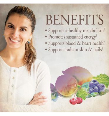 Multivitamínico Orgánico para Mujer, 1 Diaria. 60 Vtabs