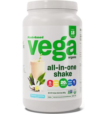 VEGA ONE ORGANIC, sabor Vainilla Francesa. 689 gr.