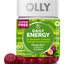 Olly, Soporte para la actividad física, sin cafeína, sabor frutas tropicales. 60 gomitas
