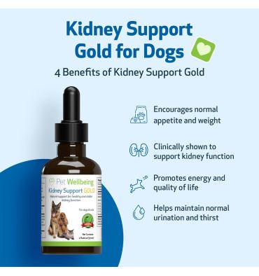 Soporte Renal Gold para Perros y Gatos. 2 oz.