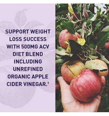 Vinagre de Manzana para Dieta con Té Verde. 63 Gomitas