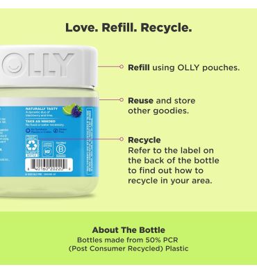 Pre Game Energetizante sabor Blackberrie, 25 gomitas