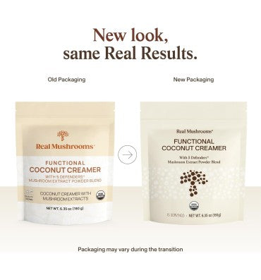 "5 Defenders Functional Coconut Creamer"; Mezcla de Hongos Orgánicos. 180 gr