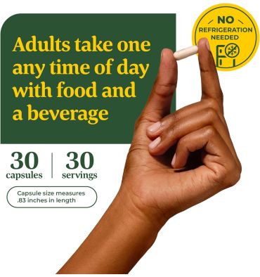 Probiótico y Prebiótico Prenatal, Nauseas, Digestión e Inmunidad.  30 caps