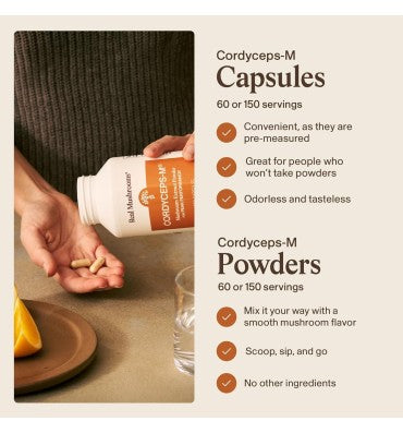 "Peak Performance"; Extracto de Hongo Cordyceps M Orgánico. 60 gr