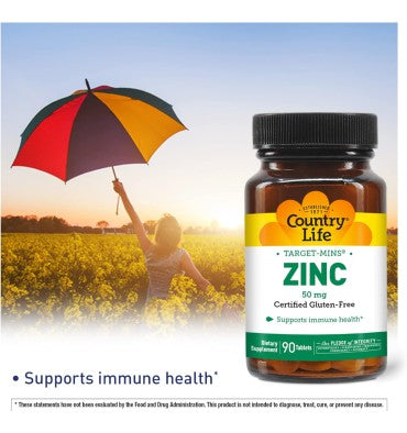 Zinc Target-Mins, 50 mg