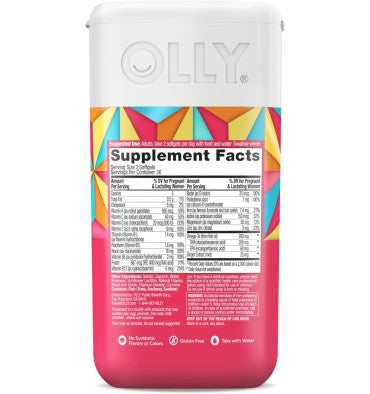Multivitamínico Prenatal + DHA. 60 softgel