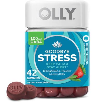Goodbye Stress Berry Verbena, 42 Gummies