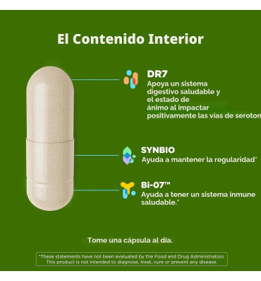 Olly, Probióticos "Big 10" billones de cfu, soporte Sistema Digestivo. 30 caps