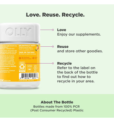 OLLY, Probiotic, soporte sistema Digestivo e Inmune sabor Tropical Mango. 50 y 80 gomitas