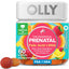 OLLY, Prenatal Essential, Multivitáminico sabor Limón Raspberry. 60 y 84 gomitas