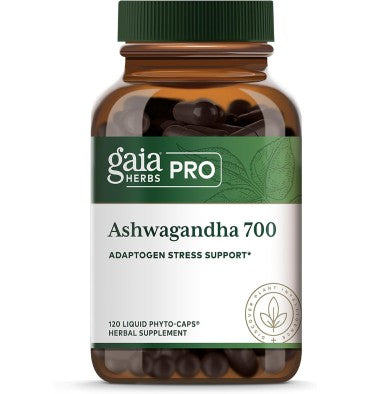 Gaia Herbs Pro, Raiz de Ashwagandha 700 soporte Inmunulógico. 120 Vcaps