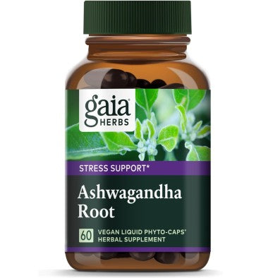 Raíz de Ashwagandha, Soporte para el Estrés. 60 caps