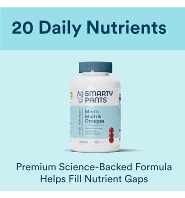 Multivitamínico y Omegas para Hombres. 180 Gomitas