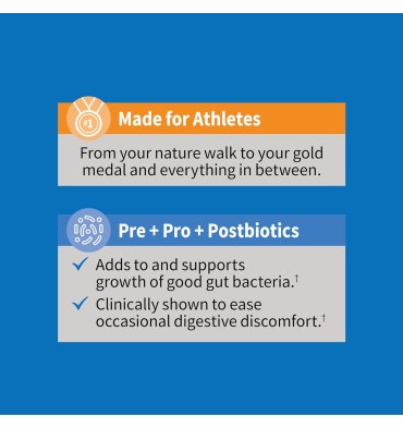 Prebióticos, Probióticos y Postbióticos para Deportistas. 50 billones. 30 vcaps
