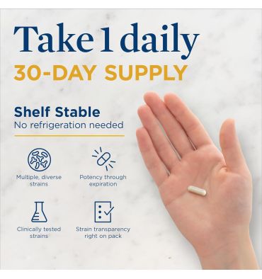 Probióticos  para Mujer 50 billones. 30 caps.