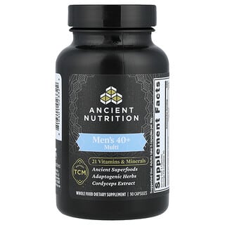 Multivitamínico para Hombre 40+. 90 caps.