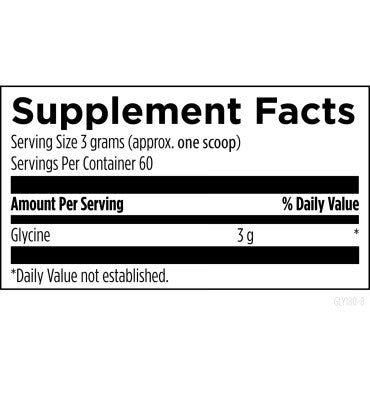 Glycine Powder, Bienestar Femeninoorte Detox y Relajación. 180 gr