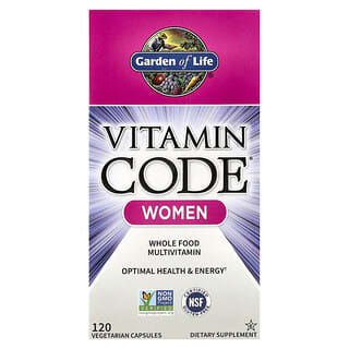 Vitamin Code, Mujer Whole Food Multivitamínico, 120 caps